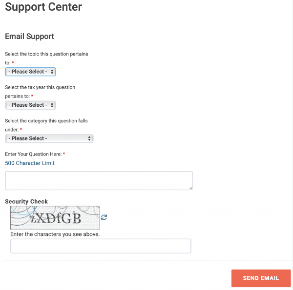 Submit Support Ticket