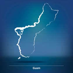 Guam Map