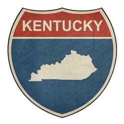 Kentucky State Sign