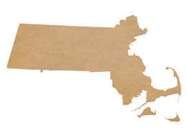 Massachusetts State Map