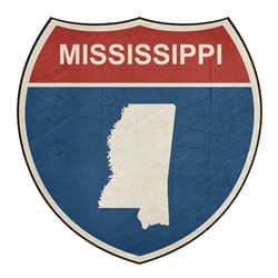 Mississippi State Sign