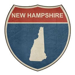 New Hampshire State Sign