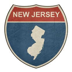 New Jersey State Sign