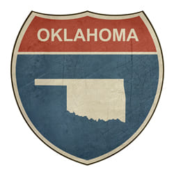 Oklahoma State Sign