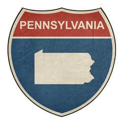 Pennsylvania State Sign